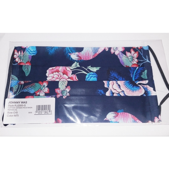 Johnny Was Accessories - NEW JOHNNY WAS Face Mask Floral Boho Hippie